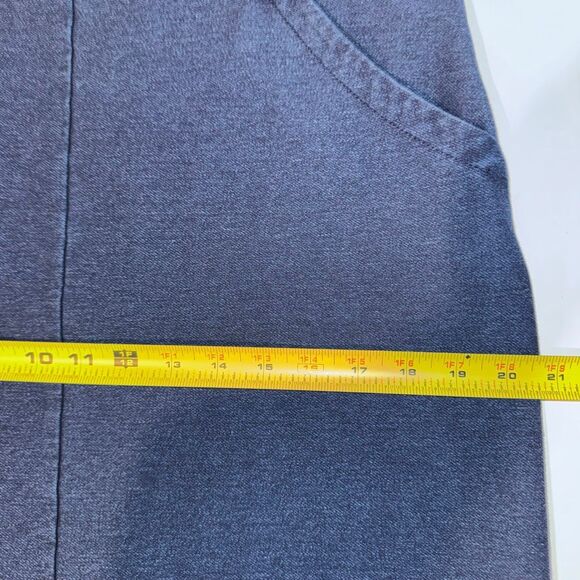 Boden Hannah Denim Blue Knit Shift Dress with Pockets Size 10 - Picture 12 of 14